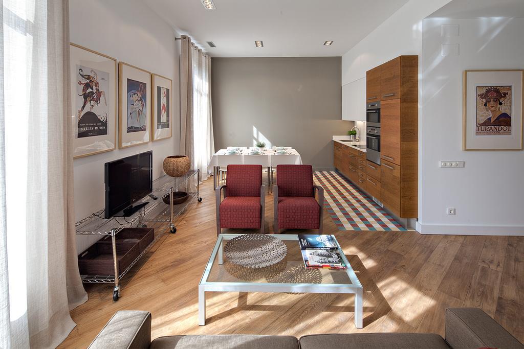 Habitat Apartments Rambla Deluxe Barcelona Habitación foto